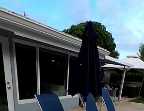Ben Gets Supermaned Next To The Pool