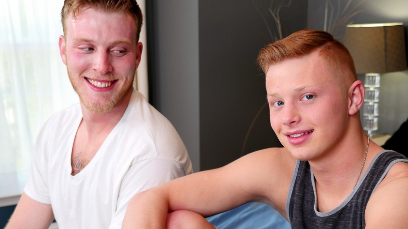 Enjoy a couple of our newer models, Benjamin and Zach, as they taste each other's cock and then 
Zach gets his ass pounded by Benjamin's bareback dick!