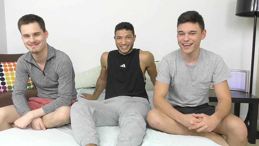 Threesome Talk And Preparations