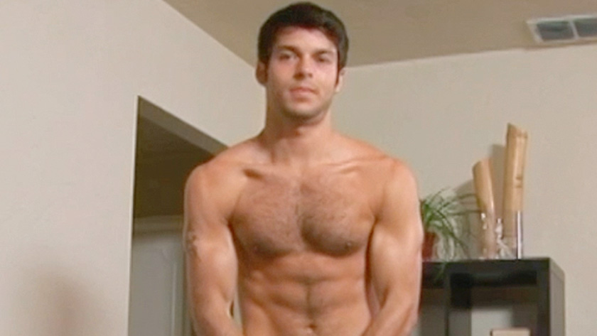 Diego Has Hairy Cum Covered Abs